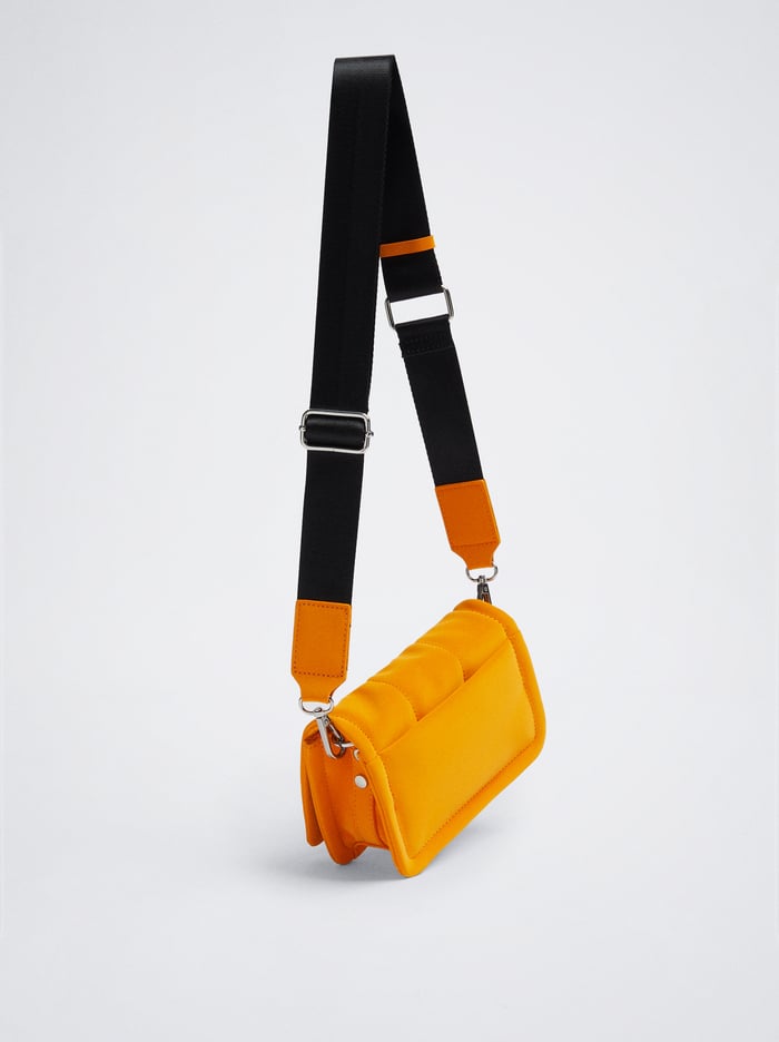 Parfois Prešívané Crossbody Kabelka Damske Oranžové | Slovensko-HFRE42037