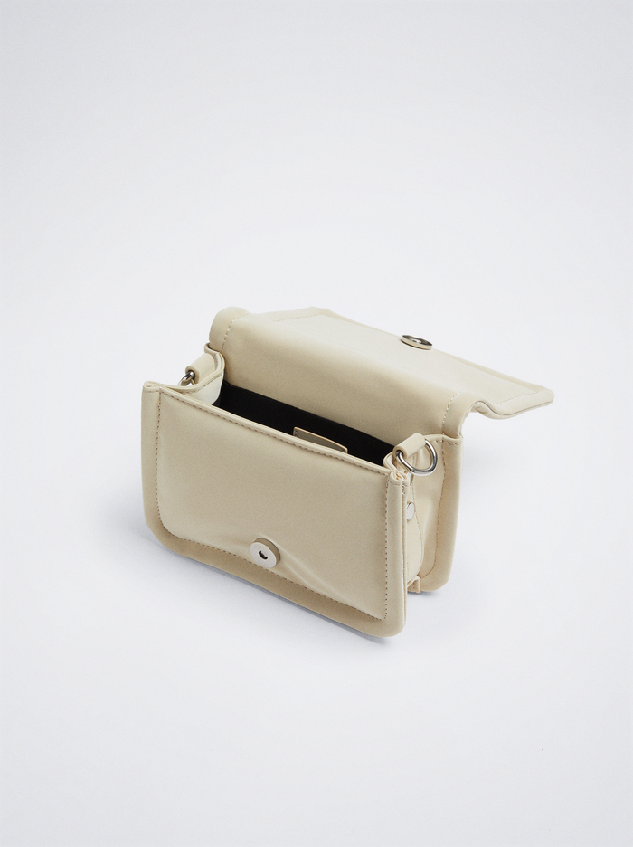 Parfois Prešívané Crossbody Kabelka Damske Biele | Slovensko-IONV37184