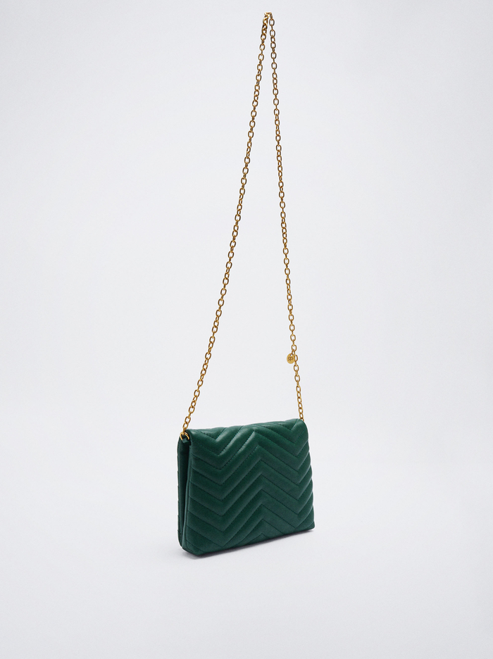 Parfois Prešívané Crossbody Kabelka Damske Zelene | Slovensko-KYDL09213