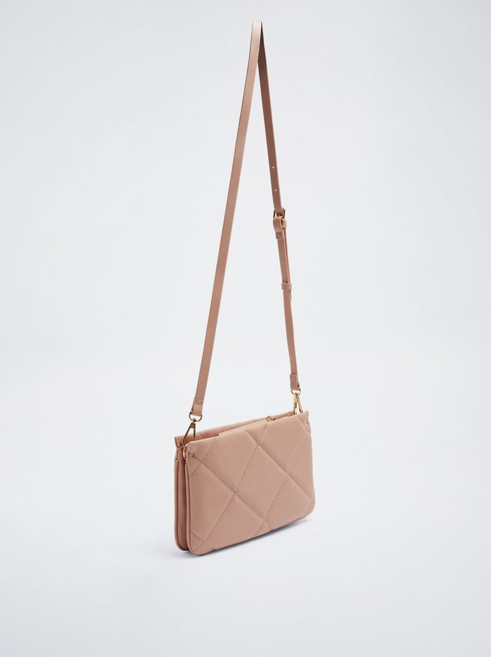 Parfois Prešívané Crossbody Kabelka Damske Béžové | Slovensko-QWYA85941