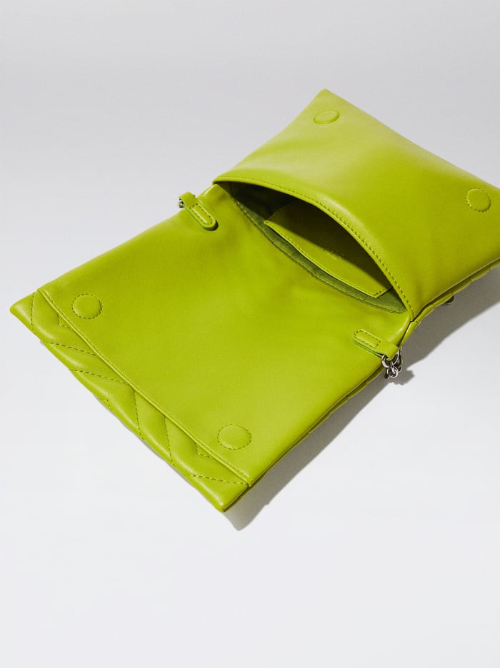 Parfois Prešívané Crossbody Kabelka Damske Zelene | Slovensko-UOJW69237