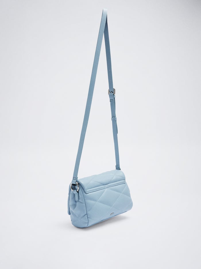 Parfois Prešívané With Chain Crossbody Kabelka Damske Modre | Slovensko-XLJU15706