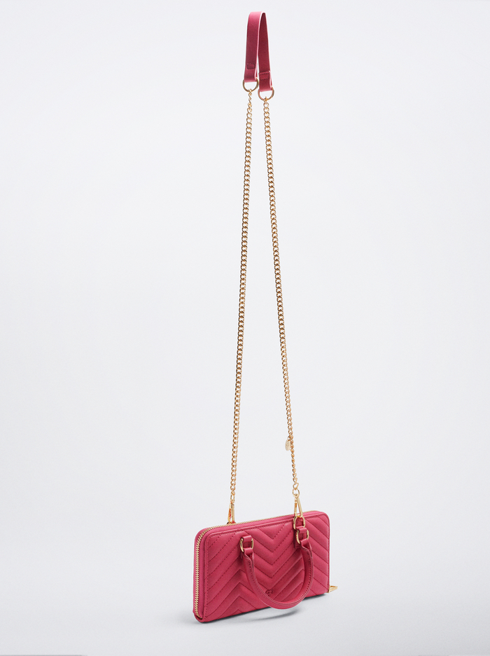 Parfois Prešívané With Straps Penazenky Damske Ruzove | Slovensko-ZCEU25780