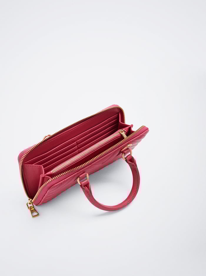 Parfois Prešívané With Straps Penazenky Damske Ruzove | Slovensko-ZCEU25780