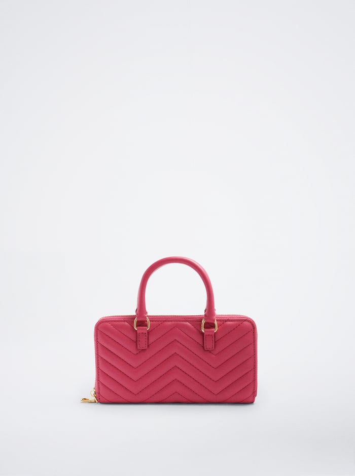 Parfois Prešívané With Straps Penazenky Damske Ruzove | Slovensko-ZCEU25780