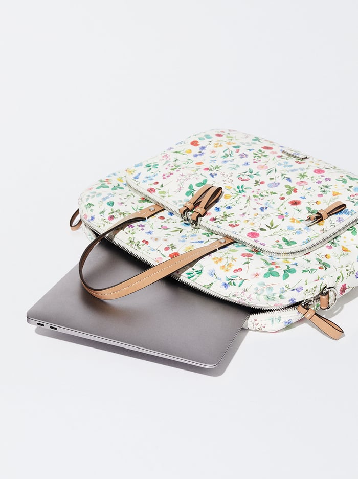Parfois Printed 13 Taška Na Notebook Damske Červené | Slovensko-DSPI10753