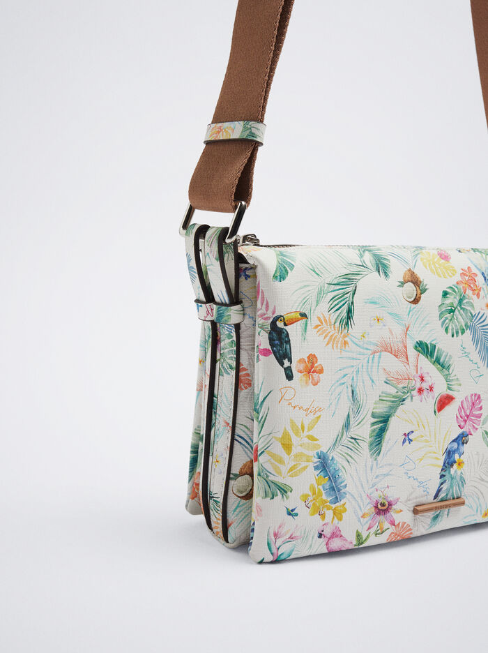 Parfois Printed Crossbody Kabelka Damske Hnede | Slovensko-VCEU65803