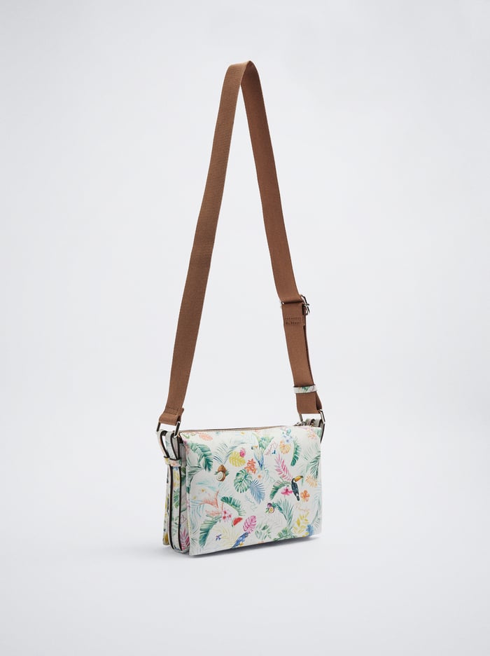 Parfois Printed Crossbody Kabelka Damske Hnede | Slovensko-VCEU65803
