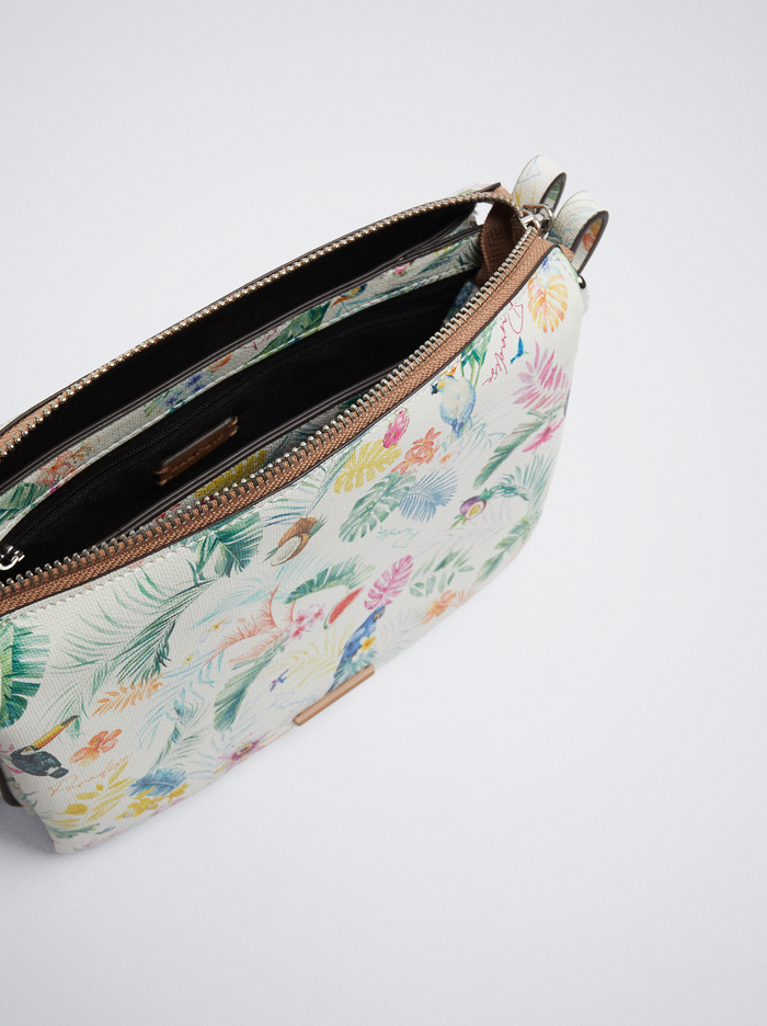 Parfois Printed Crossbody Kabelka Damske Hnede | Slovensko-VCEU65803
