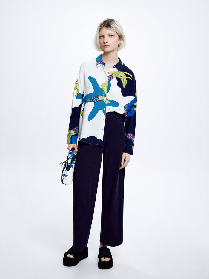Parfois Printed Loose-Fitting Kosele Damske Viacfarebný | Slovensko-EIBG49871