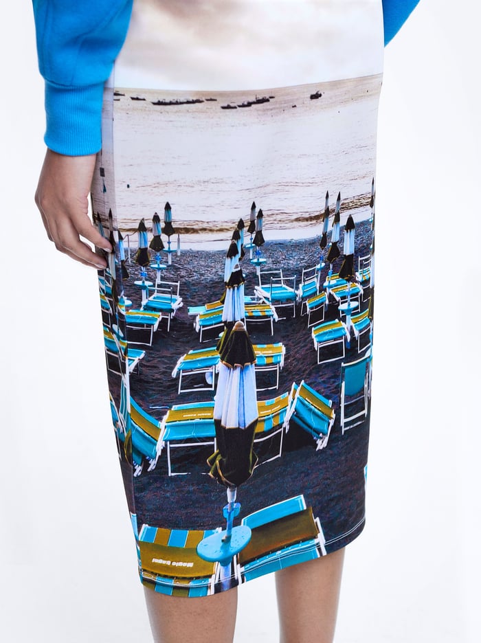 Parfois Printed Midi Sukne Damske Viacfarebný | Slovensko-ACQK24173