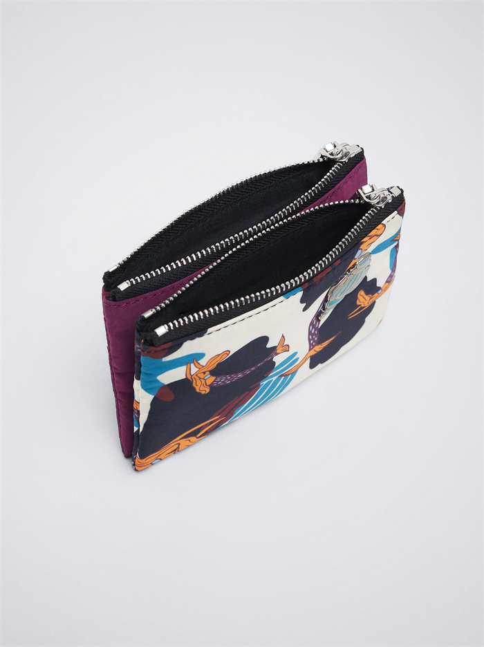 Parfois Printed Nylon Penazenka Na Mince Damske Biele | Slovensko-RAXG39572