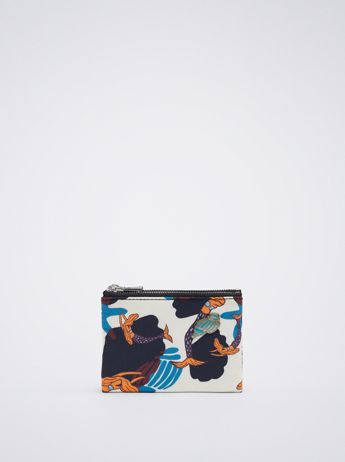Parfois Printed Nylon Penazenka Na Mince Damske Biele | Slovensko-RAXG39572