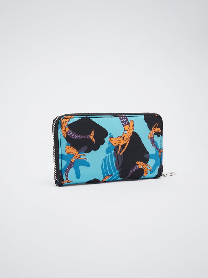 Parfois Printed Nylon Penazenky Damske Modre | Slovensko-WYQD94068