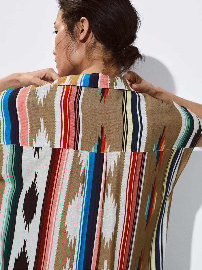 Parfois Printed Shirt Saty Damske Viacfarebný | Slovensko-FAQJ94165