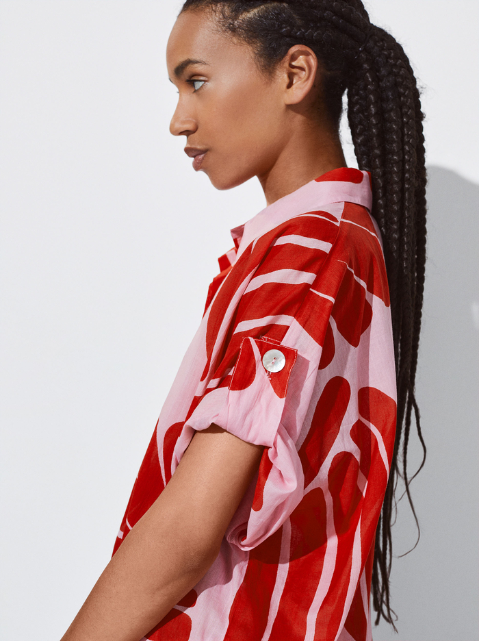 Parfois Printed Shirt Saty Damske Viacfarebný | Slovensko-SEVU35069