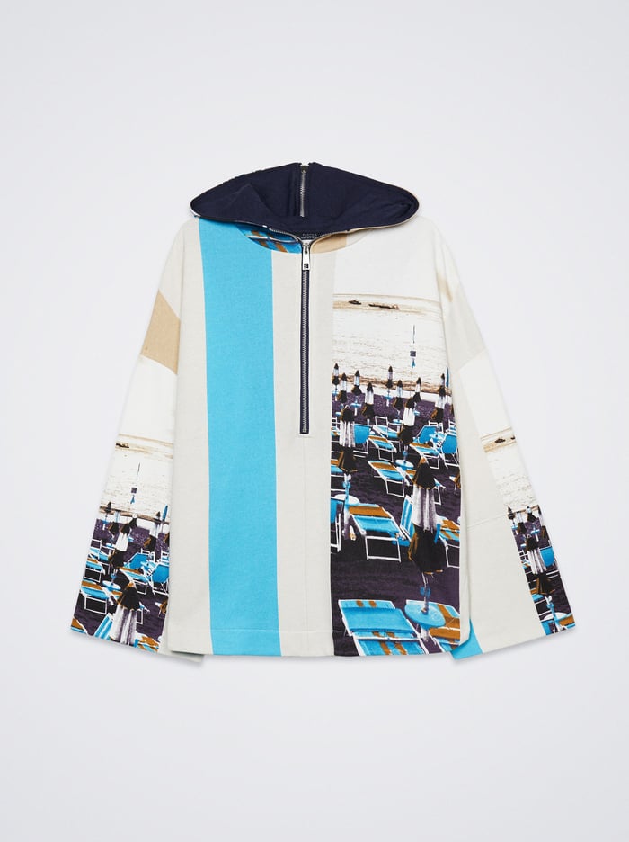Parfois Printed With Hood Sweater Damske Viacfarebný | Slovensko-XIVQ58371