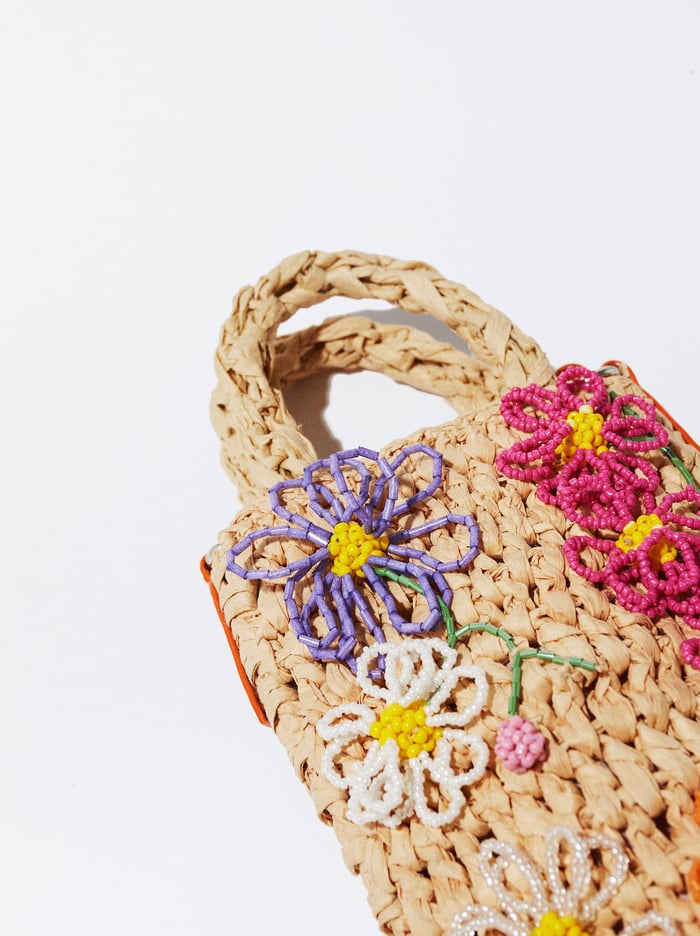 Parfois Raffia Taska Na Mobil Damske Béžové | Slovensko-NKFT21463