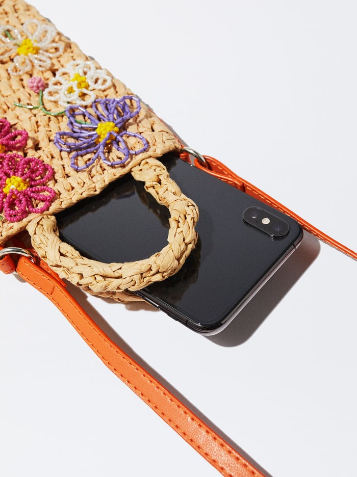 Parfois Raffia Taska Na Mobil Damske Béžové | Slovensko-NKFT21463