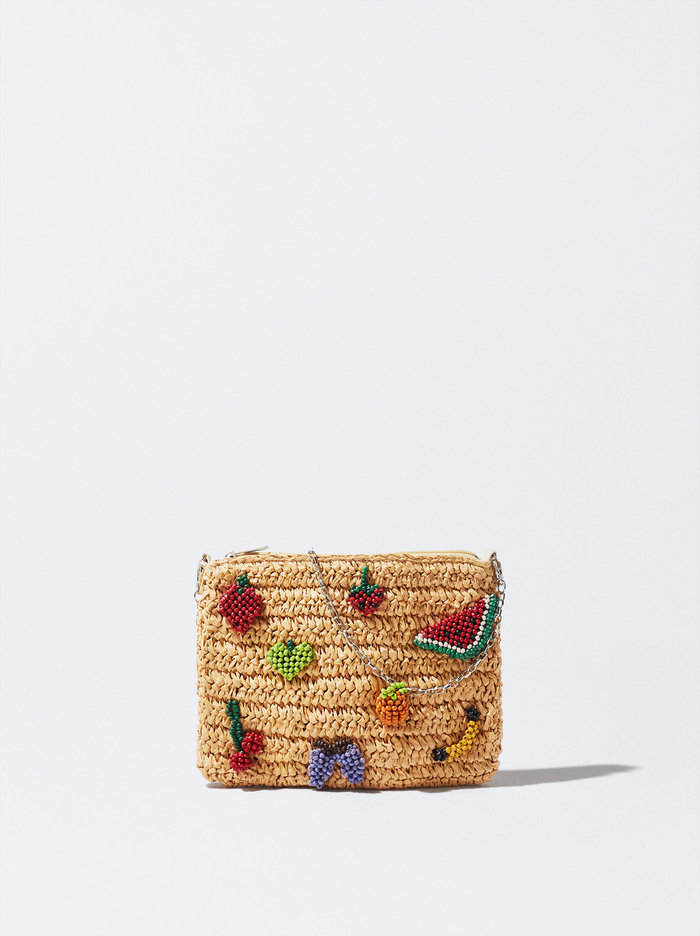 Parfois Raffia With Wood Beads Kabelky Damske Viacfarebný | Slovensko-PYQC32460