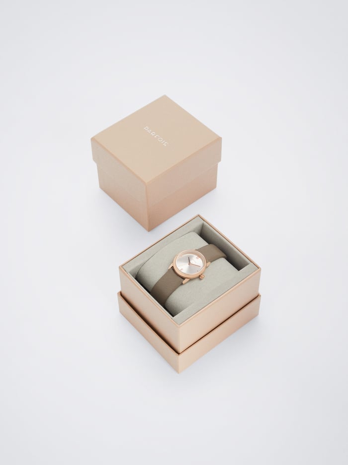 Parfois Round Case Hodinky Damske Hnede | Slovensko-BAXM20584