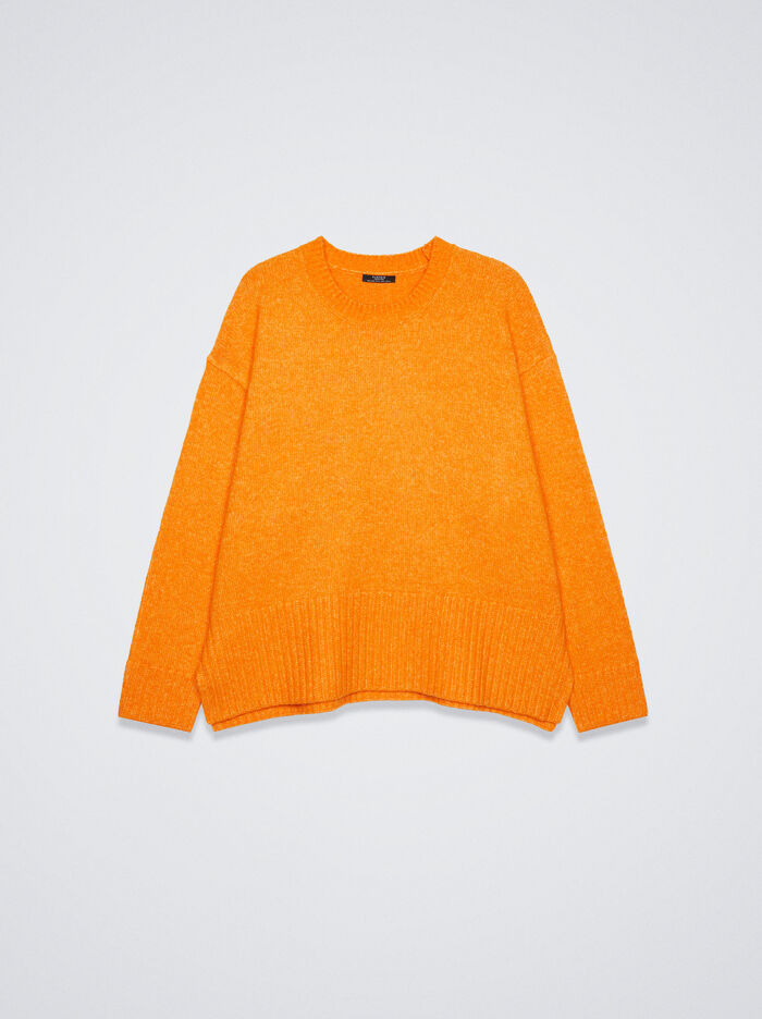 Parfois Round-Neck Knit Sweater Damske Oranžové | Slovensko-WHMJ53294