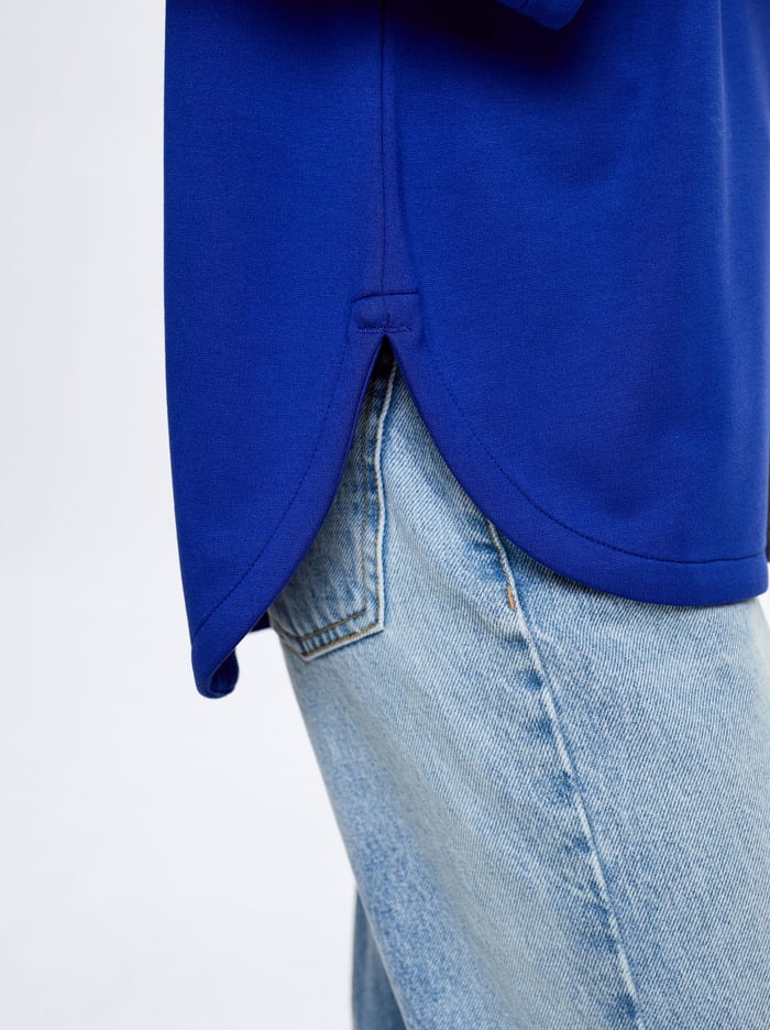 Parfois Round Neck T-Shirts Damske Modre | Slovensko-TVUC97864