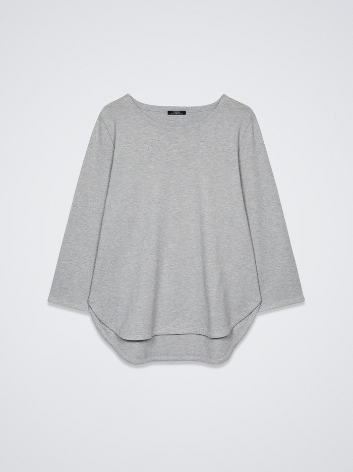 Parfois Round Neck T-Shirts Damske Siva | Slovensko-PBNX43251