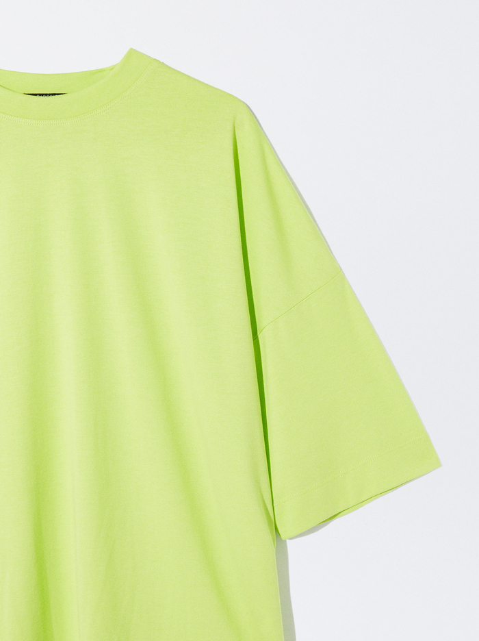 Parfois Round-Neck T-Shirts Damske Žlté | Slovensko-DJXZ40672