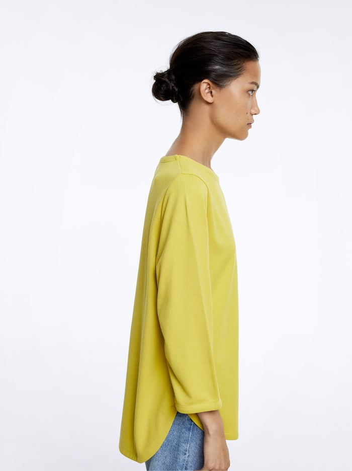 Parfois Round Neck T-Shirts Damske Žlté | Slovensko-FHQM58346