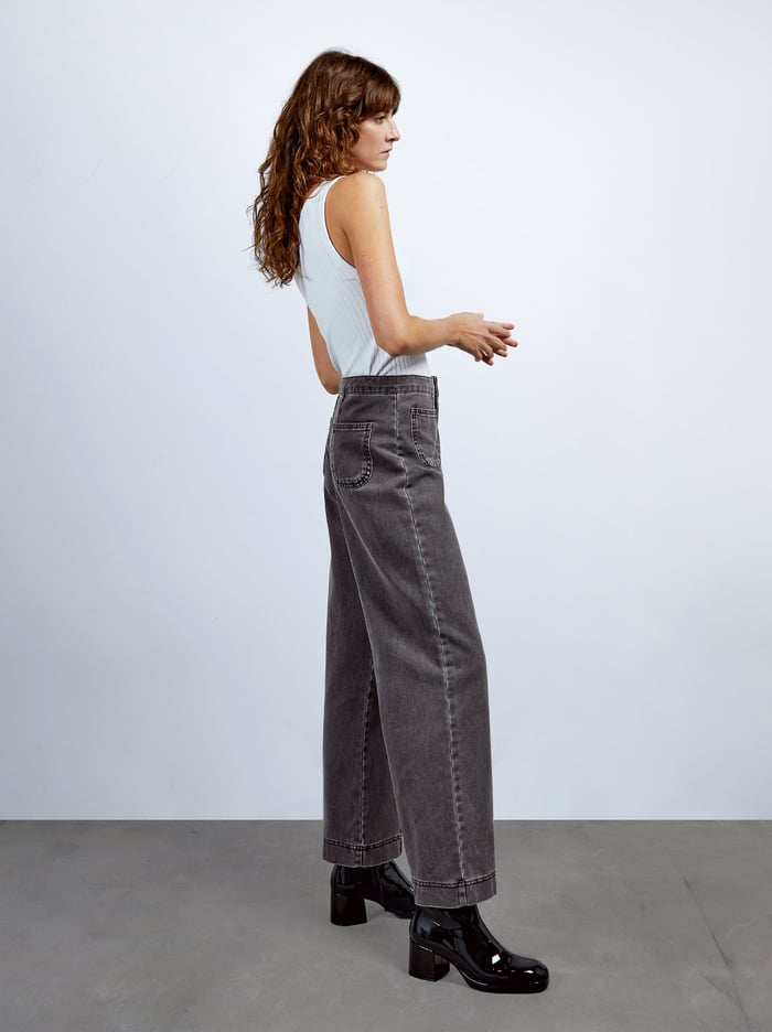 Parfois Rovno Fit With Pockets Džínsy Damske Siva | Slovensko-WDBR28965