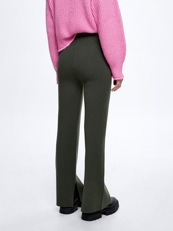 Parfois Rovno Knit Nohavice Damske Tmavo Zelene | Slovensko-HCEJ47268