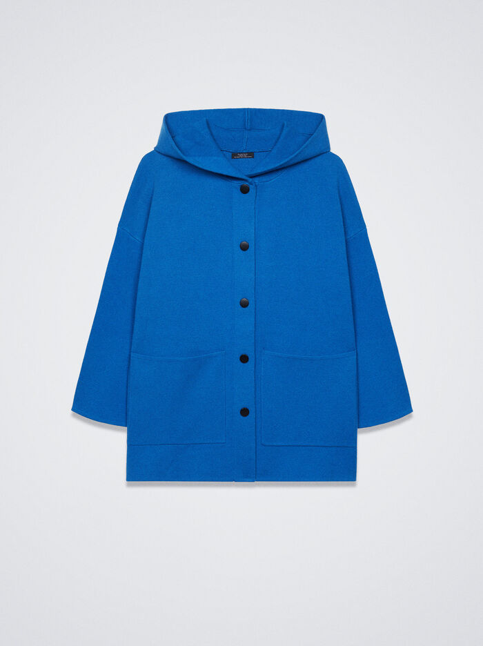 Parfois S Kapucňou Knit Pončá Damske Modre | Slovensko-BZTM96584