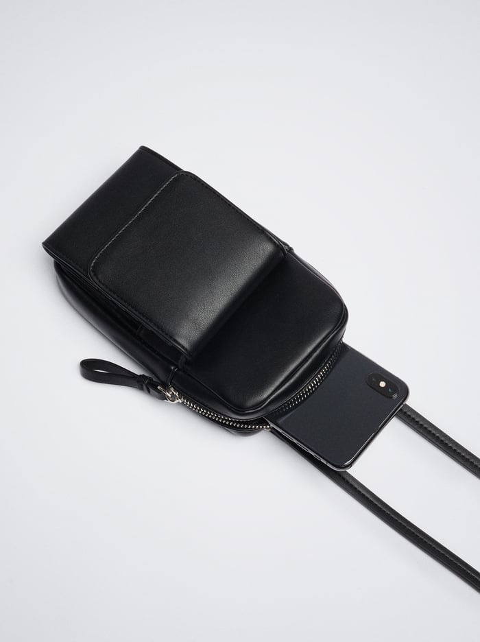 Parfois Shoulder Remienkove Taska Na Mobil Damske Čierne | Slovensko-AJWI79052