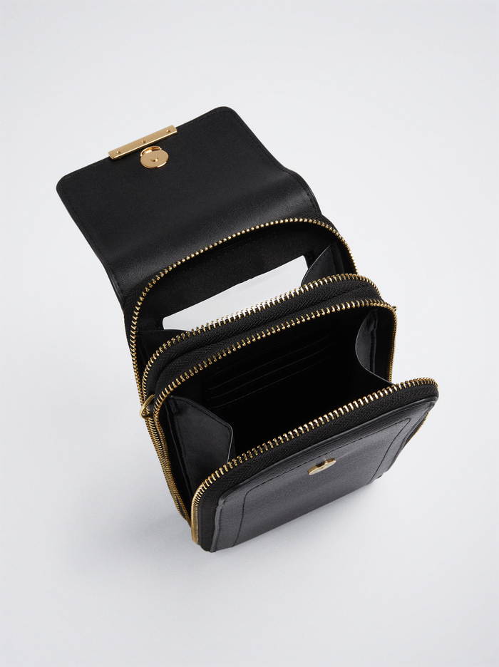 Parfois Shoulder Remienkove Taska Na Mobil Damske Čierne | Slovensko-PDAV95216