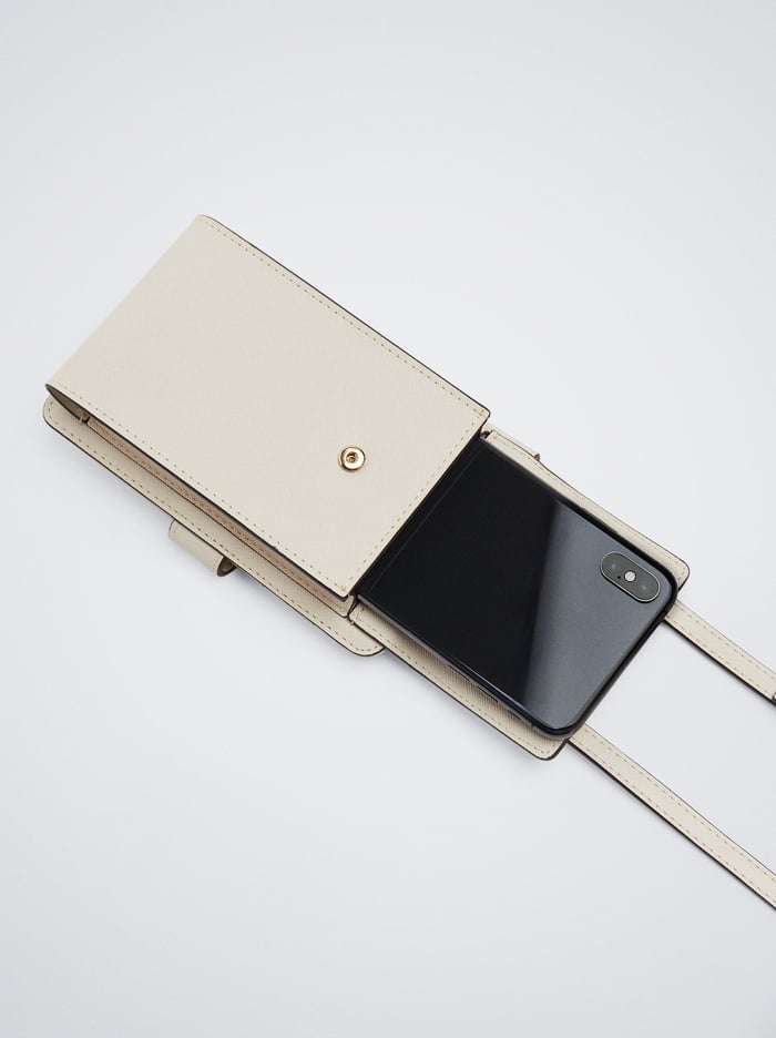 Parfois Shoulder Remienkove Taska Na Mobil Damske Biele | Slovensko-WZHI45827