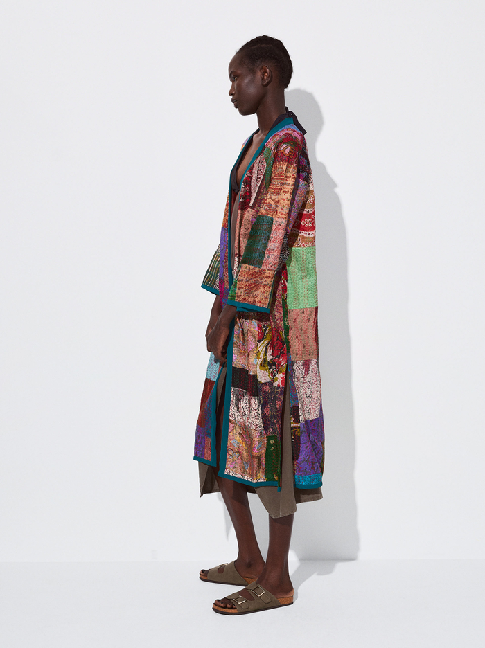 Parfois Silk Patchwork Pončá Damske Viacfarebný | Slovensko-LNUO59176
