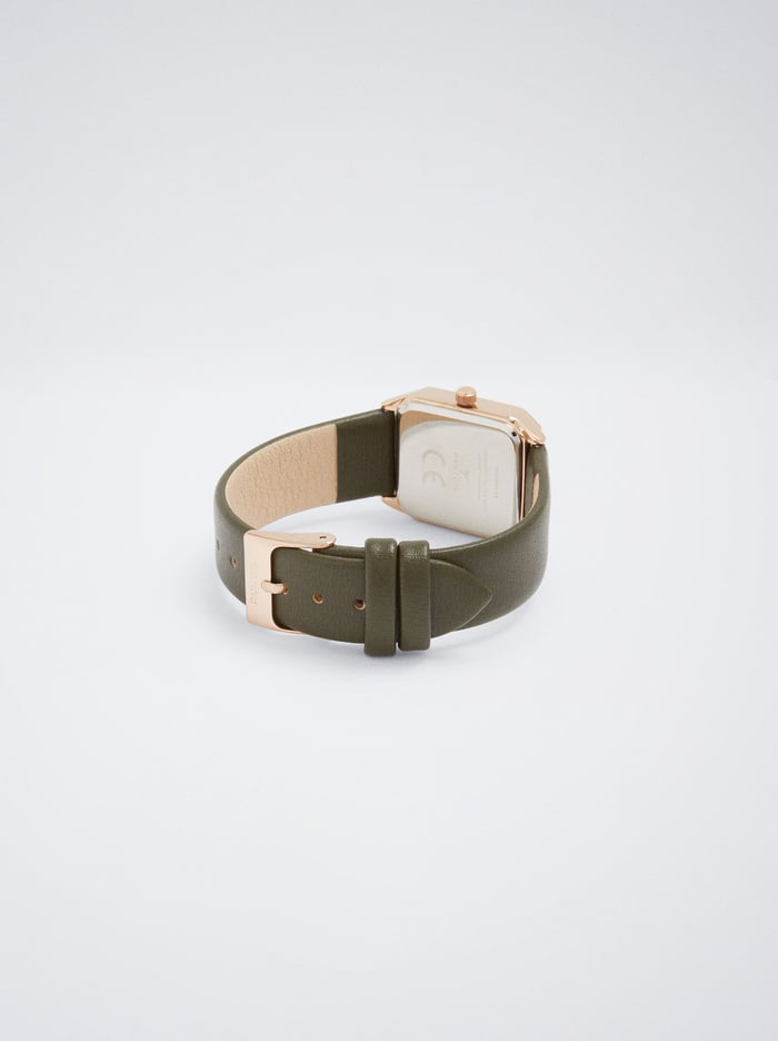 Parfois Square Case Hodinky Damske Hnedožltý | Slovensko-LATC70492