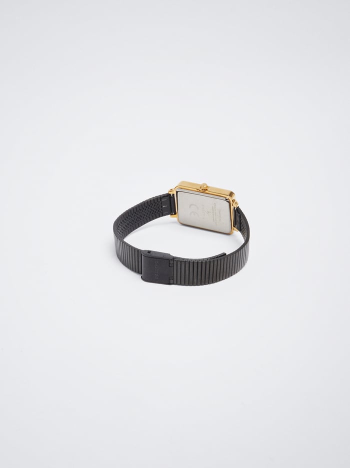 Parfois Square Case Stainless Steel Hodinky Damske Čierne | Slovensko-XBZV14862