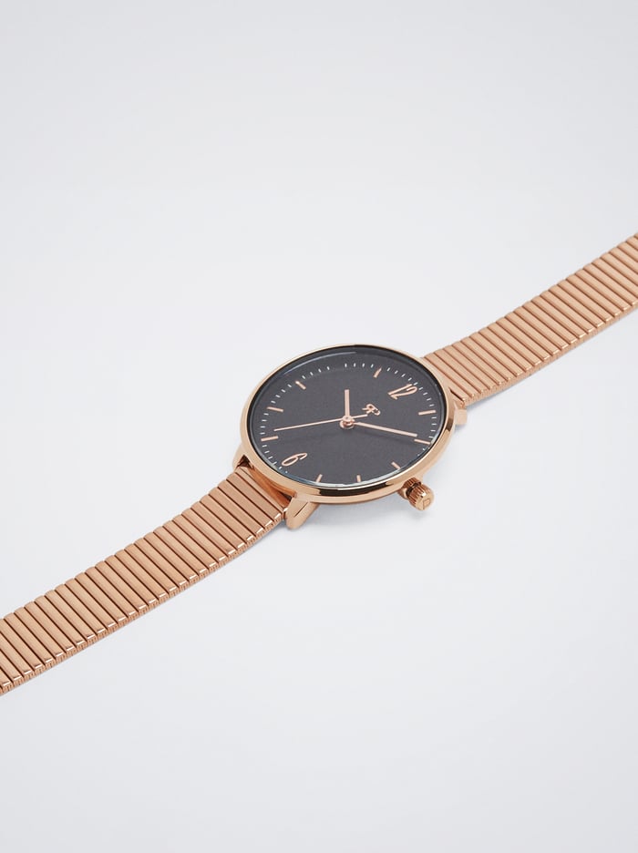 Parfois Stainless Steel With Contrast Case Hodinky Damske Ruzove Zlate | Slovensko-MTBL86701