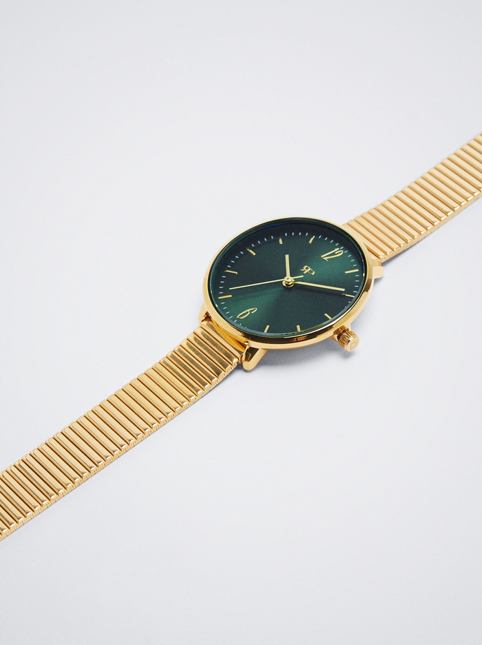 Parfois Stainless Steel With Contrast Case Hodinky Damske Zlate | Slovensko-SBZX72469