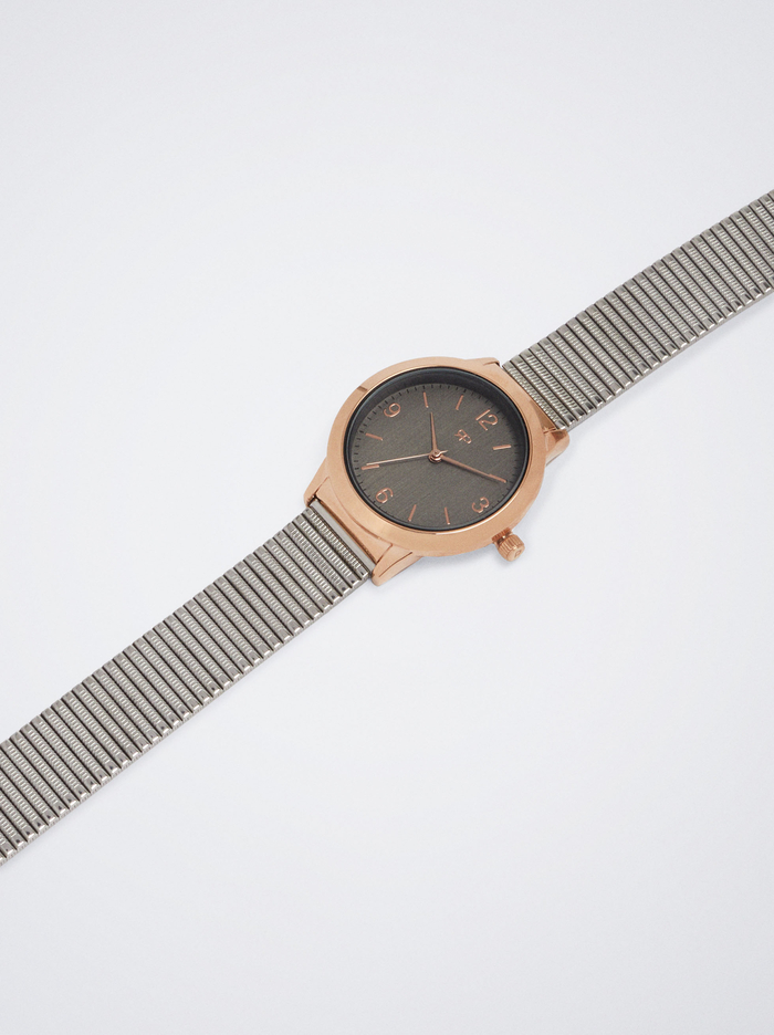 Parfois Stainless Steel With Contrast Case Hodinky Damske Strieborne | Slovensko-UWRL92163