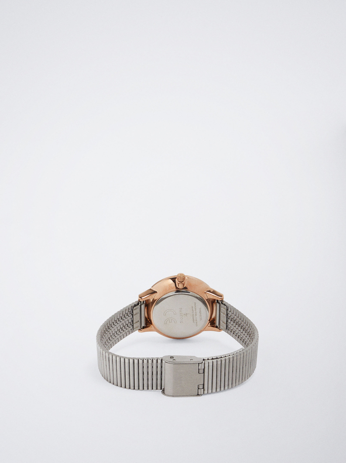 Parfois Stainless Steel With Contrast Case Hodinky Damske Strieborne | Slovensko-UWRL92163