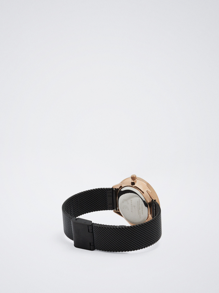 Parfois Stainless Steel With Contrast Case Hodinky Damske Čierne | Slovensko-YIWP15947