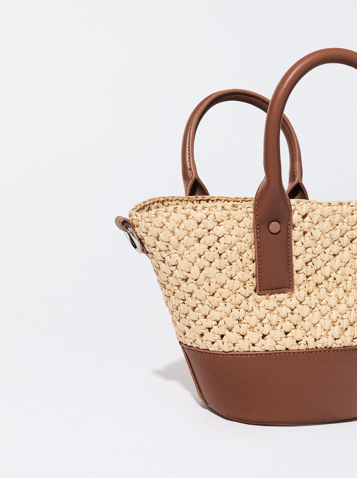 Parfois Straw Crossbody Kabelka Damske Hnede | Slovensko-EPOW03675