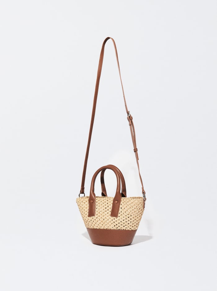 Parfois Straw Crossbody Kabelka Damske Hnede | Slovensko-EPOW03675
