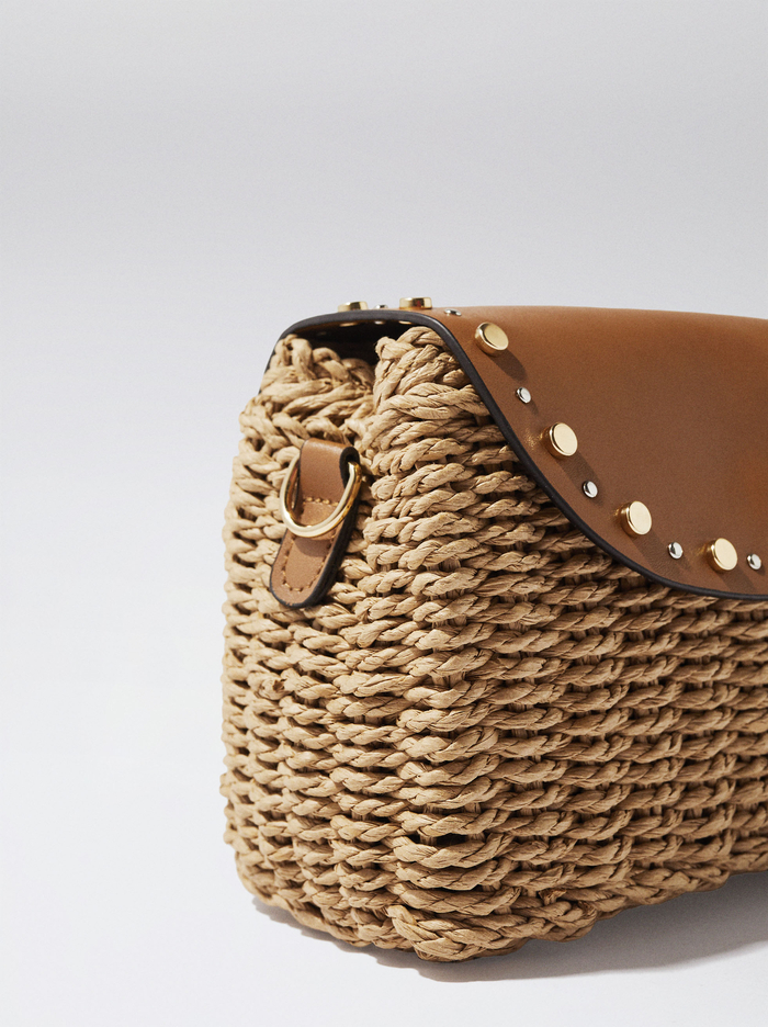 Parfois Straw Crossbody Kabelka Damske Hnede | Slovensko-KZOH61485
