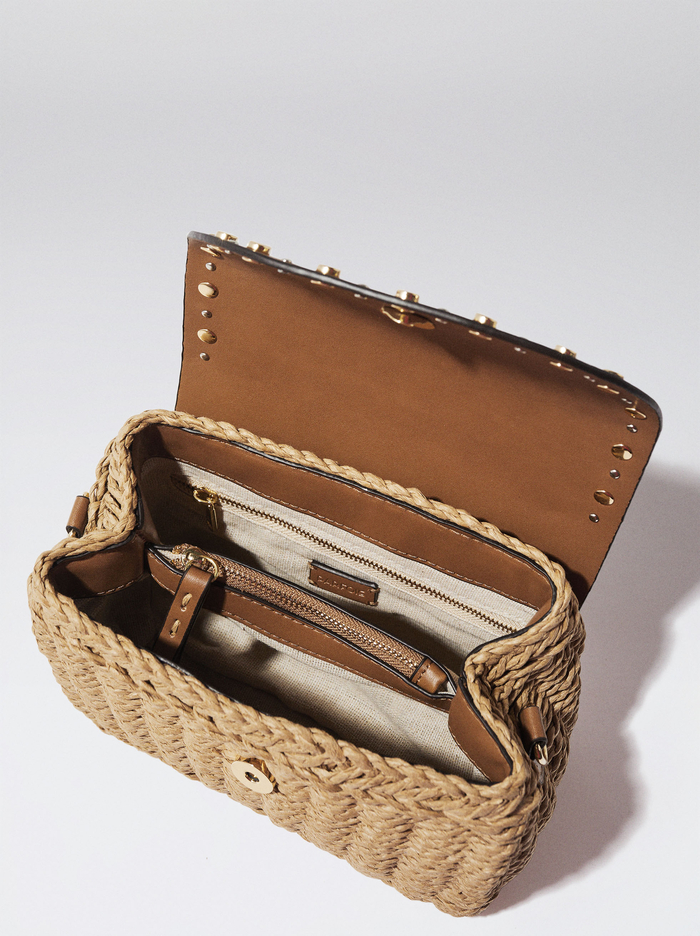 Parfois Straw Crossbody Kabelka Damske Hnede | Slovensko-KZOH61485