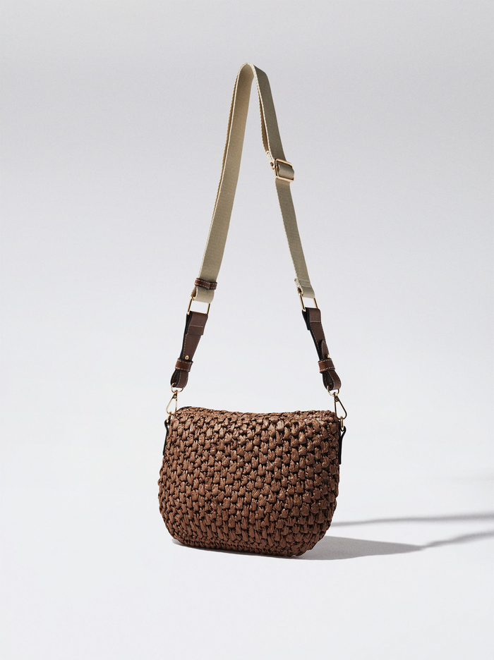 Parfois Straw Crossbody Kabelka Damske Hnede | Slovensko-TGBZ01847