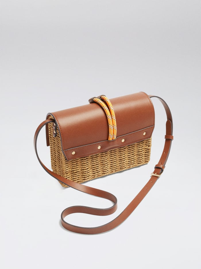 Parfois Straw Crossbody Kabelka Damske Hnede | Slovensko-XPDY86273